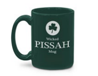 Wicked Pissah Green Clover Mug