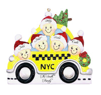 NYC TAXI FAMILY ORNAMENT - 5