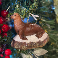 SAN FRANCISCO SEA LION ORNAMENT