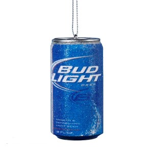 Budweiser® Bud Light Beer Can Ornament