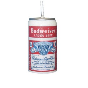 Budweiser Vintage Christmas Ornament 