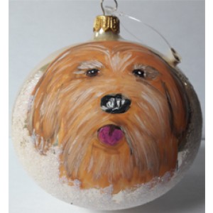 Golden Doodle Personalized Christmas Ornament