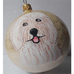 Labradoodle Personalized Christmas Ornament