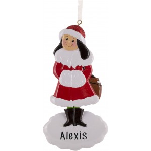 Single Mom Personalized Christmas Ornament 