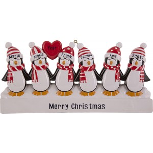 Penguin Family of 6 Table Top
