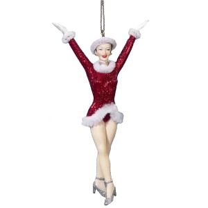 Rockettes Dancer Showgirl Christmas Ornament