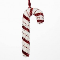 Image of 7.08"Foam Red/White Candycane Orn