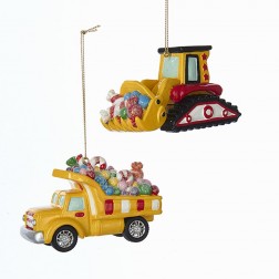 Image of 3.8"Candy Carrier Vehicle Orn 2/A