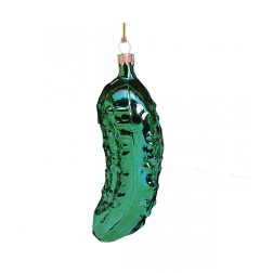 Image of 4"Hand Blown Glass Pickle Orn