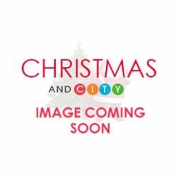 Image of Times Square Building New York - Blue Personalized Christmas Ornament 