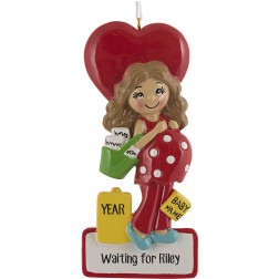 Image of Mommy To Be Personalized Christmas Ornament