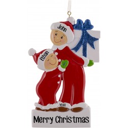 Image of Big Brother Boy Personalized Christmas Ornament