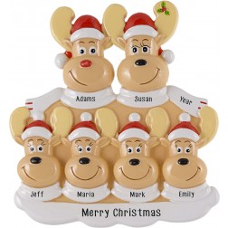 Image of Sweet Reeindeer-6 Personalized Christmas Ornament 