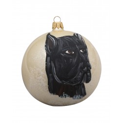 Image of Great Dane Glass Ball Christmas Ornament