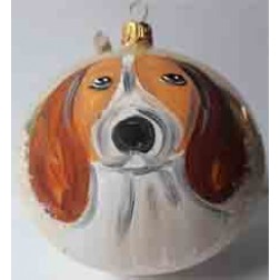 Image of Beagle Personalized Christmas Ornament