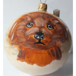 Image of Cockapoo Personalized Christmas Ornament