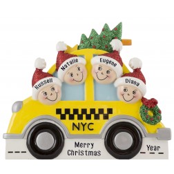 Image of New York Taxi Family Table Top-4