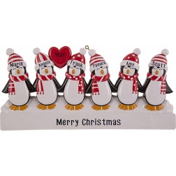 Image of Penguin Family of 6 Table Top