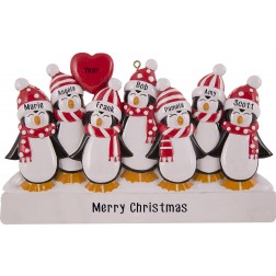 Image of Penguin Family of 7 Table Top