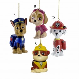 Image of 3-3.5" Paw Patrol Blow Mold Ornament