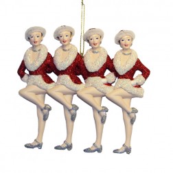 Image of The Radio City Rockettes Showgirls Christmas Ornament