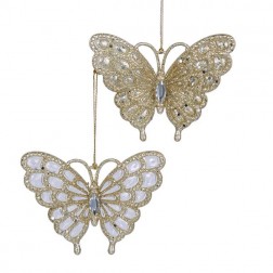 Image of 3.125"Acrylc Plat Gltr Butterfly 2A