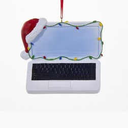 Image of 3.25"Resin Laptop Orn