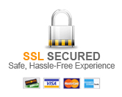 Your shopping experience is secured by a 256-bit SSL Certificate
